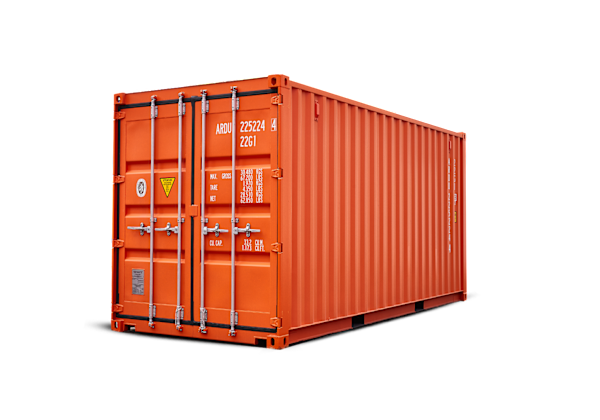 Contenedor naranja High Cube de 20 pies – Nuevo